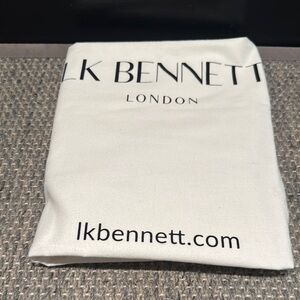 LK Bennett White Storage Dust Bag XL Size